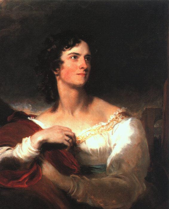  Sir Thomas Lawrence Miss Caroline Fry oil painting image